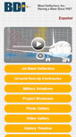 Mobile Screenshot of blastdeflectors.com